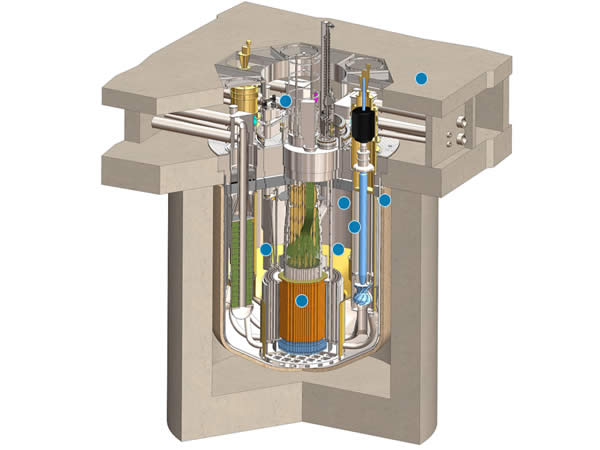 Image du réacteur nucléaire de TerraPower