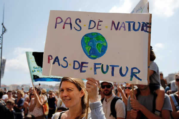 Manifestation de La marche pour le climat