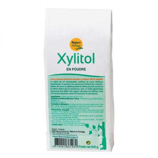 Sucre de bouleau (Xylitol) 500 g