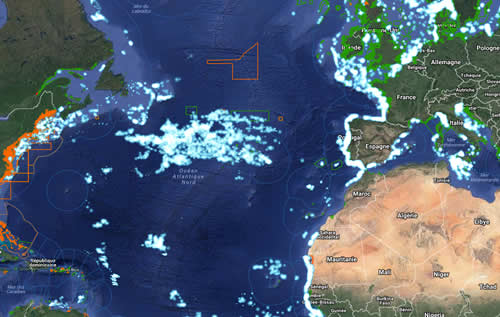 Les zones de pêche mondiales